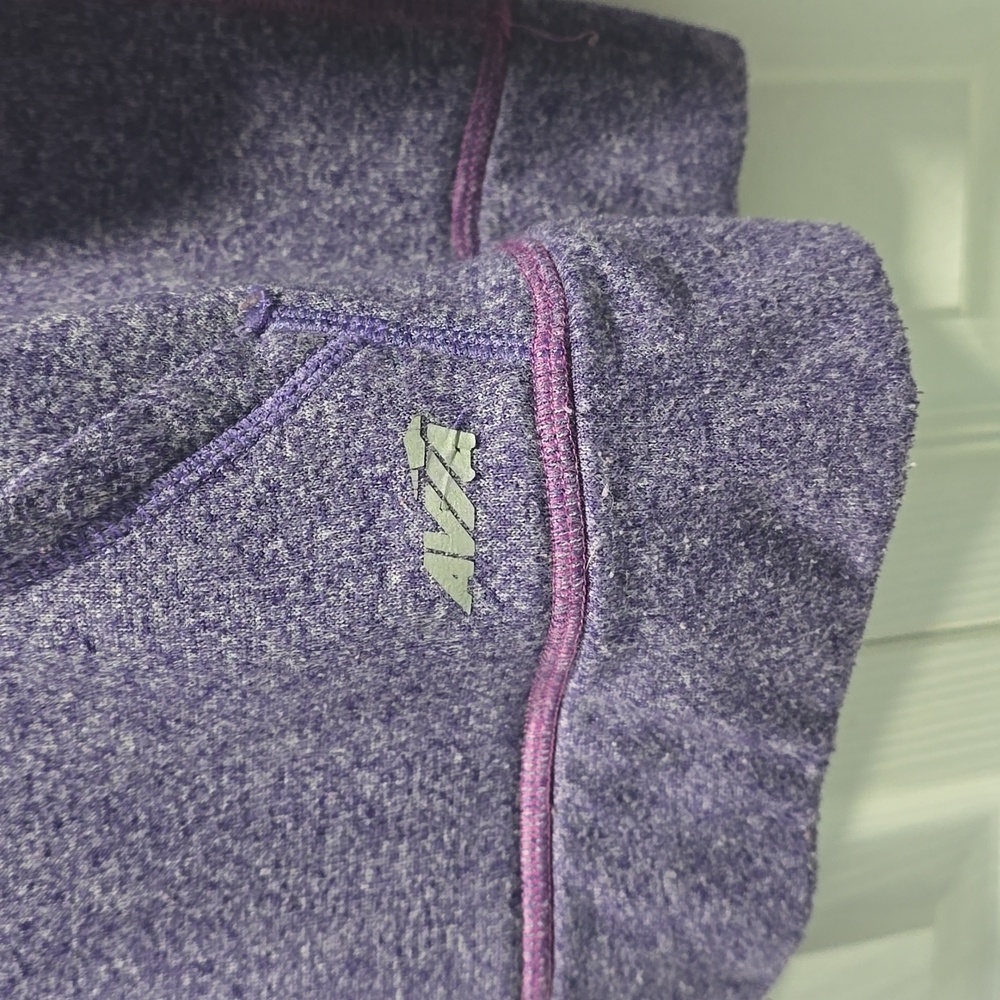 Women's Purple Hoodie Sweater - Picture 2 of 7
